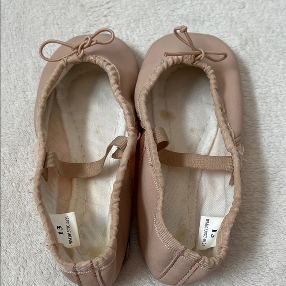 Girls sz 13 Pink Ballet Dance Shoes - Picture 3 of 6